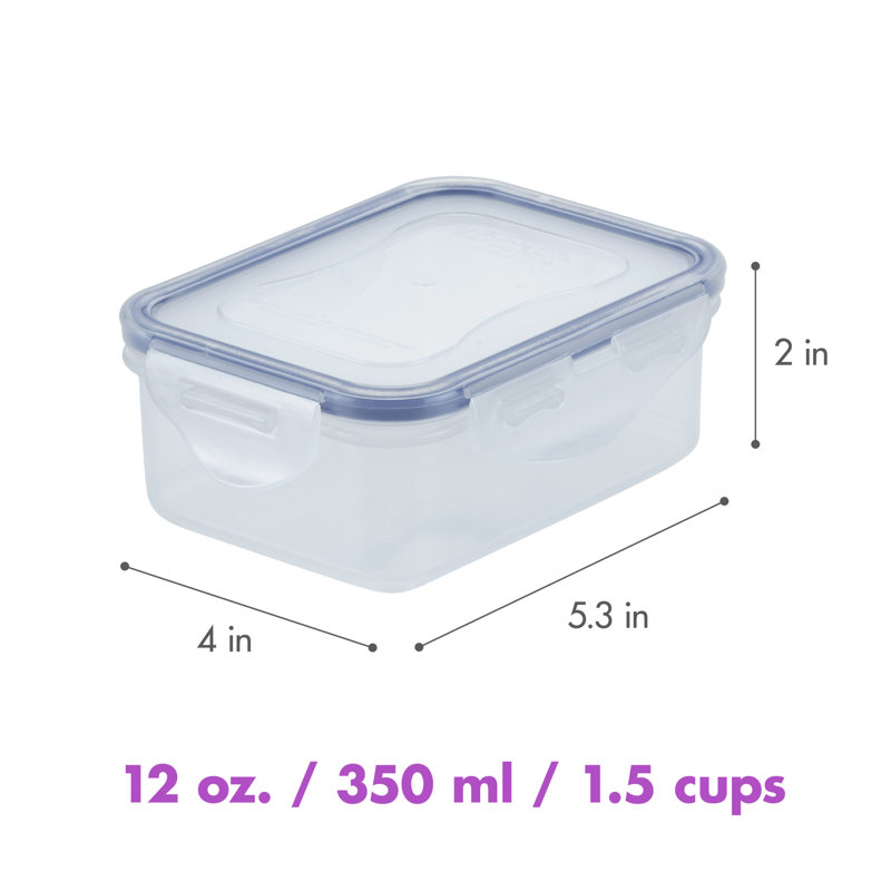 Easy Essentials™ Food Storage - Set of 6 Containers and 6 Lids