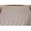 Tapis de style indien à chevrons 6 x 9