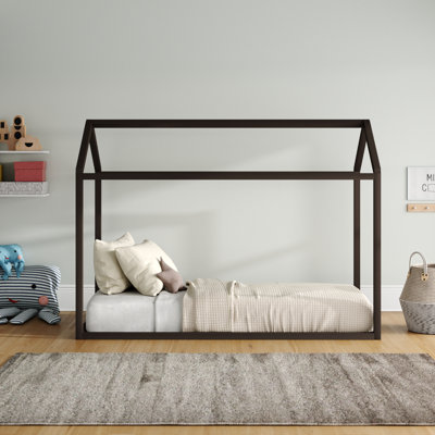 Rosa Solid Wood Kids Canopy Bed Frame