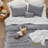 Bedsure Pinch Pleat Comforter Set Boho Bed-in-A-Bag Bedding Set with  Pillowcases for All Season-105529478-105529496