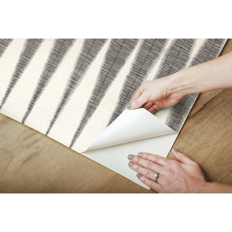 Papier peint auto-adhésif Magnolia Home, Noir