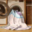 Tapis turquoise Aqua Whisper-508261386