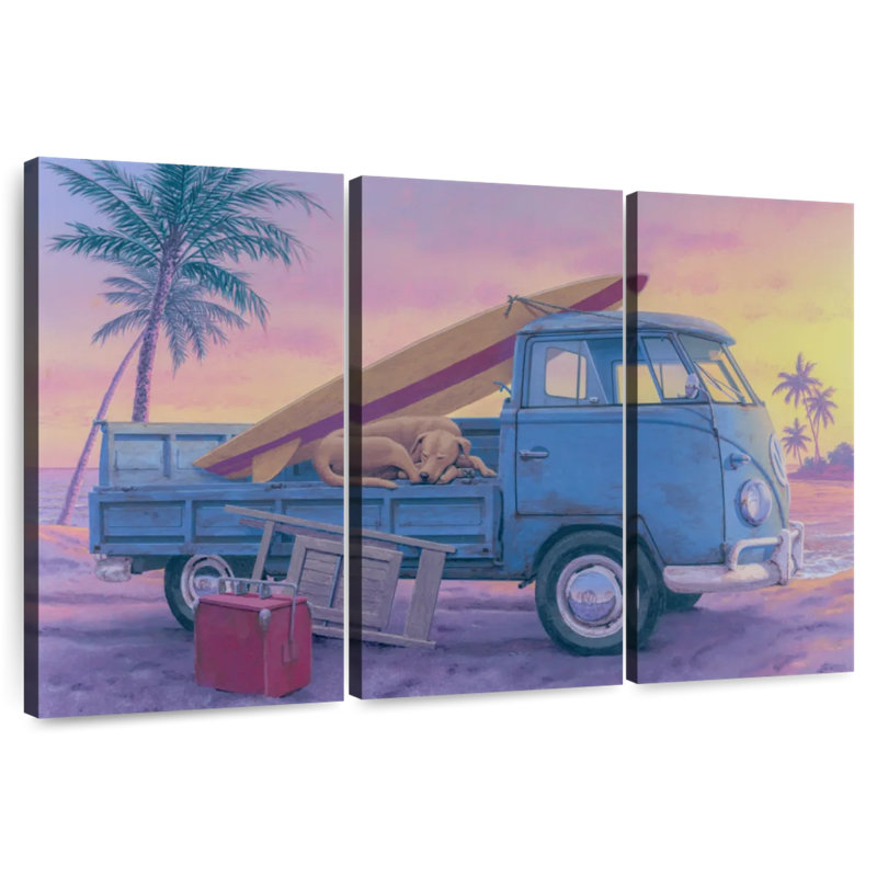 Mehar The Beach Boy, H 28 po x l 45 po
