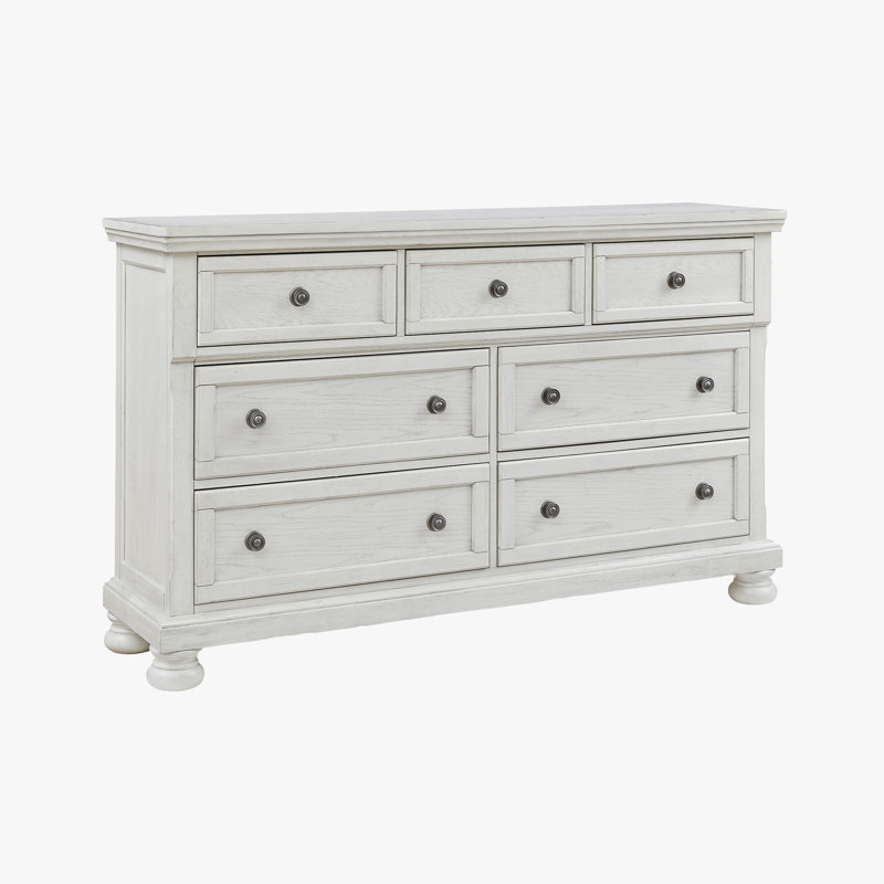 Commode double 7 tiroirs Geovana