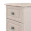 Fully Assembled Yeadon 3 Drawer Bedside Table