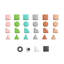 Bright Bright Beginnings commercial-quality shapes for modular steam wall pieces (not included)-86004653