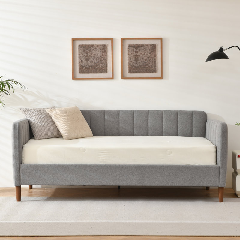 Upholstered Daybed, Grey
