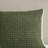 Cozy Chenille Twin Bedding Sets, Waffle Knit Olive Style For Home