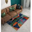 Tapis doux antidérapant, 50 x 60 cm (1,6 x 2,0 pi), 60% coton et 40% polyester | Tissé à la machine, impression numérique, sans velours, 0,3 po d'épaisseur | Lavable à 86 ° F, parfait pour le décor du salon et de la chambre à coucher-1643685547