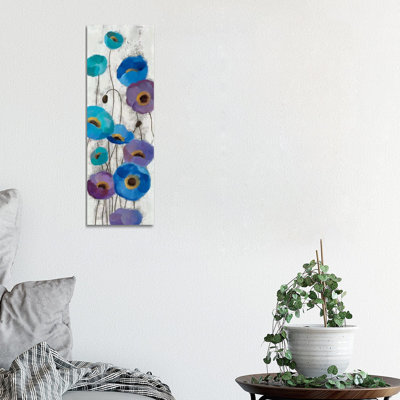 " Bold Anemones Panel III " Painting