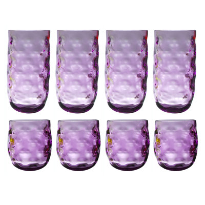 Corentin 14 oz. Acrylic Drinking Glass Set