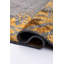 Rapture Orange/Gray Abstract Luxury Area Rug-68867471