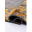 Rapture Orange/Gray Abstract Luxury Area Rug-68867473