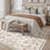 Grabiel Vintage Floral Beige Area Rug