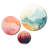 Contemporary Art Colofull - Countryside Metal Art Print Set