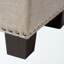 Banc de rangement rembourré en polyester à finition beige Ahrens, H 17,32 po x l 52,17 po x P 16,73 po-196630282-210987869