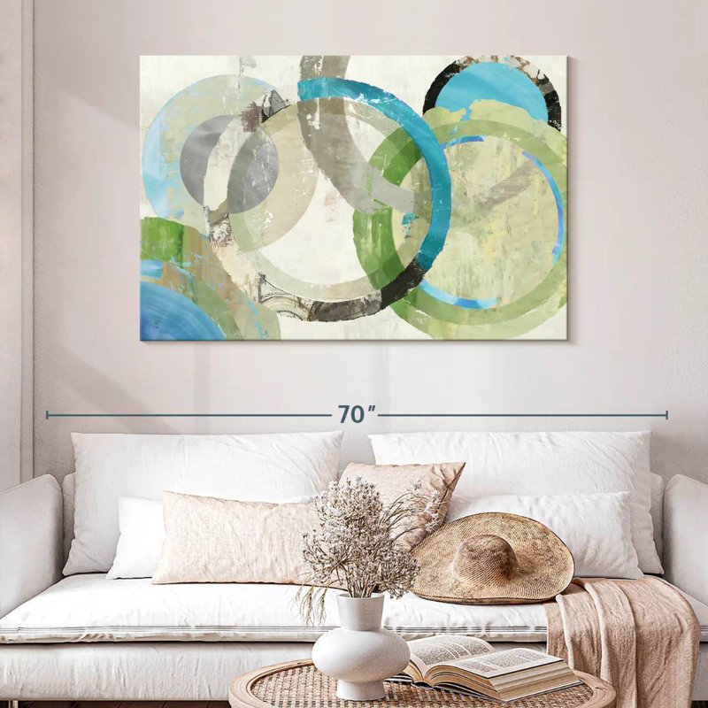 Avery Viridescent Rings, 32" H x 48" W