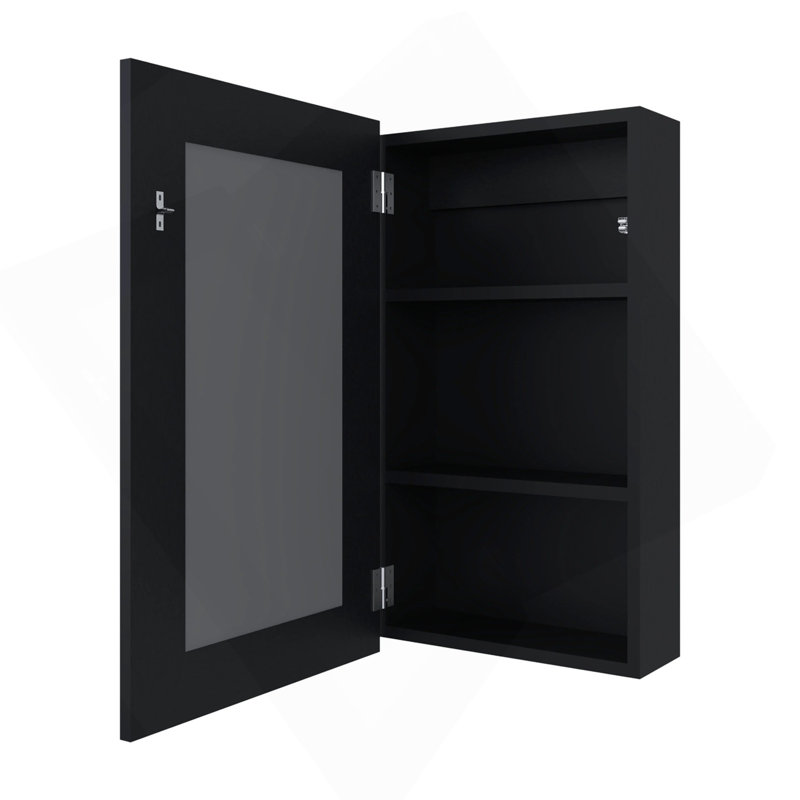 Armoire à pharmacie Wenge avec miroir inclus