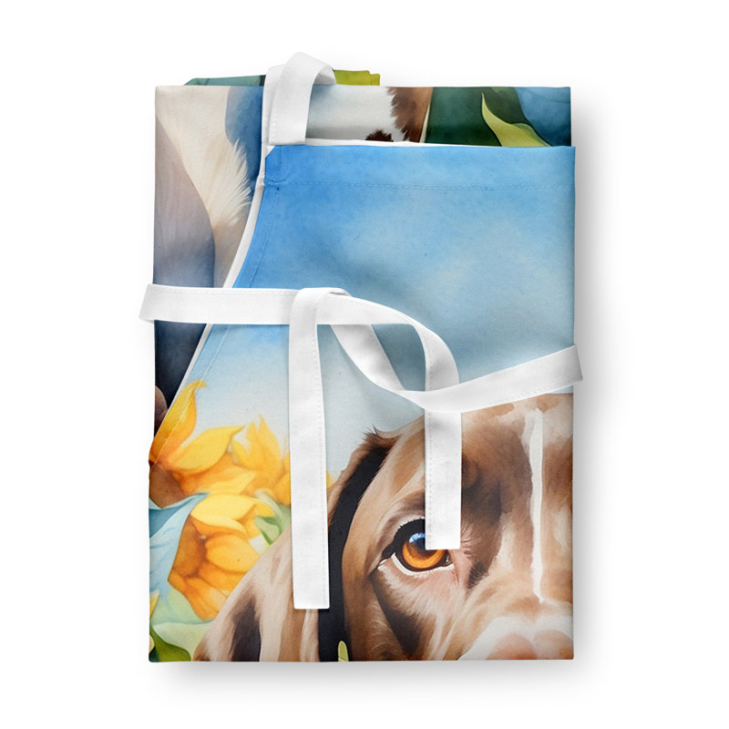 Floral Bib Apron