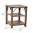 3-Tier Side Table With Metal Side Braces And Corner Caps-1924520456
