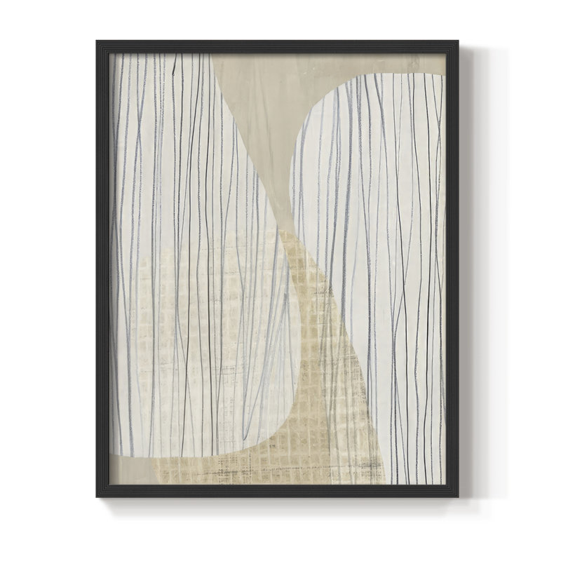 Papier pierre I, reproduction encadrée - bois massif, H 11 po x l 9 po, Cadre noir