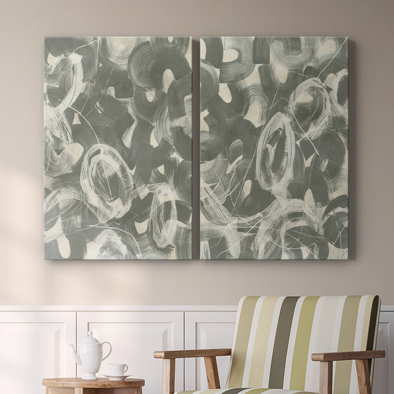 Toile tendue catégorique Rhythm I-Premium Gallery - Prêt à être accroché, H 18 po x l 24 po