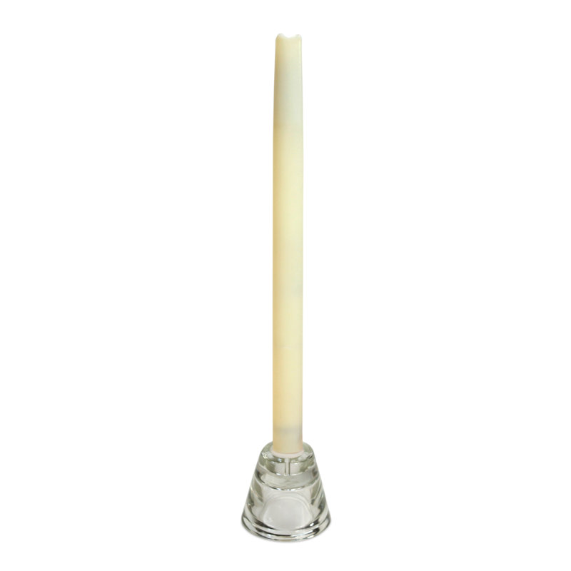 Unscented Flameless Candle, White, 6