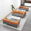 Banc rembourré en similicuir-99314926