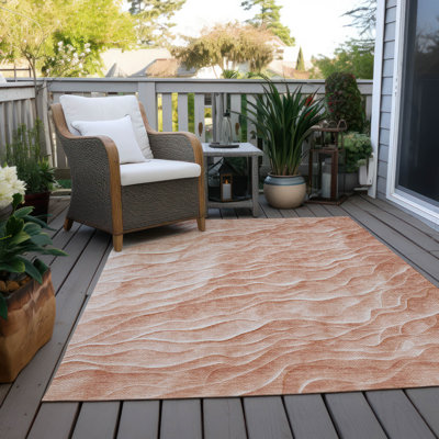Tapis corail intérieur / extérieur lavable à la machine Claudian ACN1615