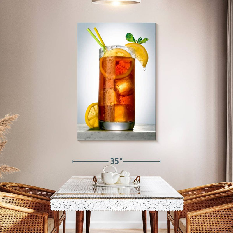 Verre à thé glacé Yarlin, H 48 po x l 32 po