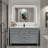 Super Bright Bathroom Vanity Mirror, LED Lighted Mirror with Frontlit & Backlit, 3 Color Temperature and Anti-Fog Wall Mirror Aluminum Alloy Frame Mirror-1295061629-1307897653
