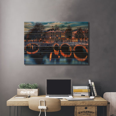 Amsterdam, crépuscule