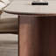 Table de salle à manger moderne en pierre frittée de style moderne-107788206