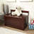 Melissa & Doug Solid + Manufactured Wood Toy Storage Bench-36213480
