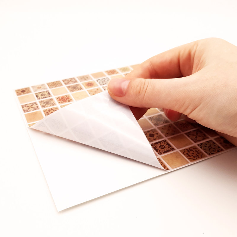 Garst 15cm W x 15cm L Vinyl Peel and Stick Mosaic Tile