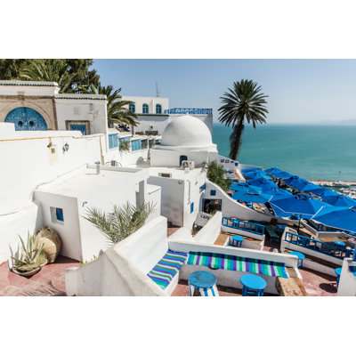 Sidi Bou Said - Wrapped Canvas Print