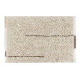 Free Your Soul Hand Tufted Wool Area Rug in Cream/Brown