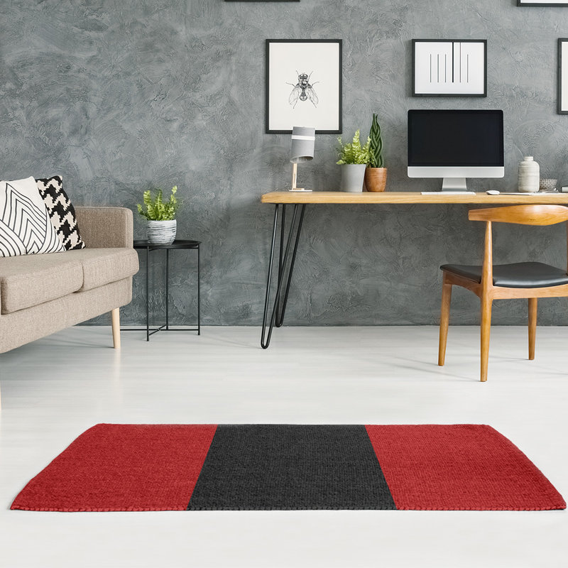 Chenille Indoor Rug, Rectangle 4' x 6'