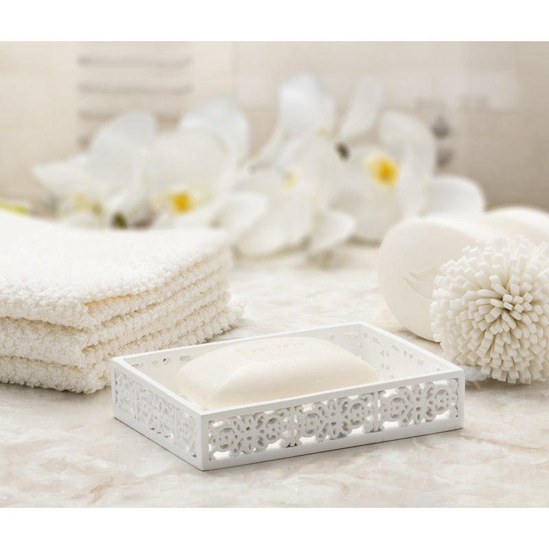Ensemble d'accessoires de salle de bain 6 pièces style miroir Janette