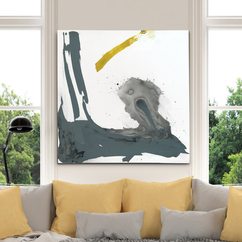 « minimal v », peinture, H 32 po x l 32 po x P 1,5 po, Toile tendue