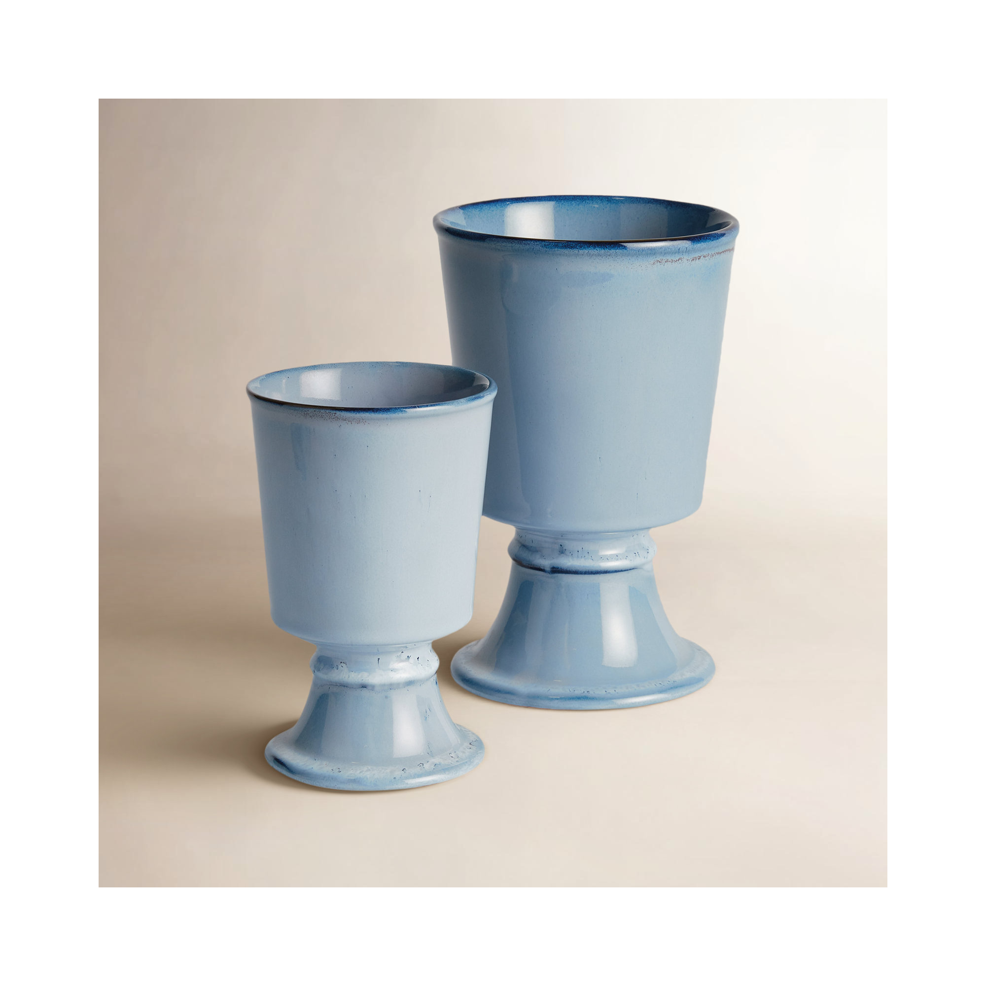 Manderly Cachepot, Blue
