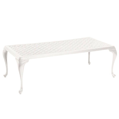 Provance Aluminum Coffee Table - Chalk