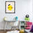 Lemon with Eyelashes Framed Floater Canvas Wall Art by Jessica Beck-1493863258-1506778862
