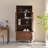 High quality walnut bookcase