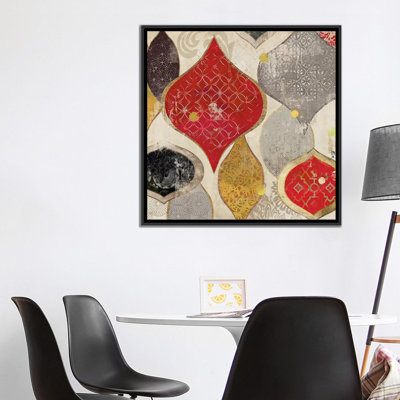 « red motif i », impression sur toile