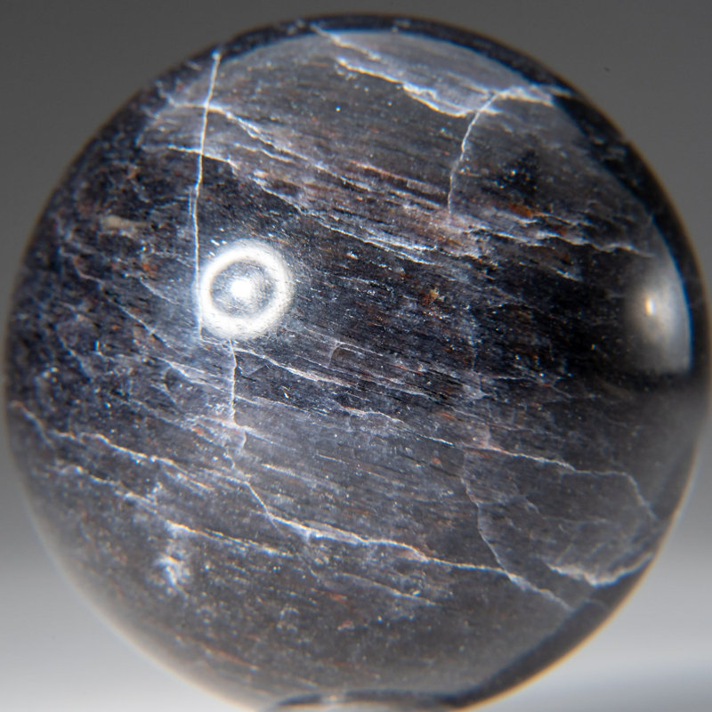 Genuine Polished Iolite Sphere (2") with Acrylic Display Stand