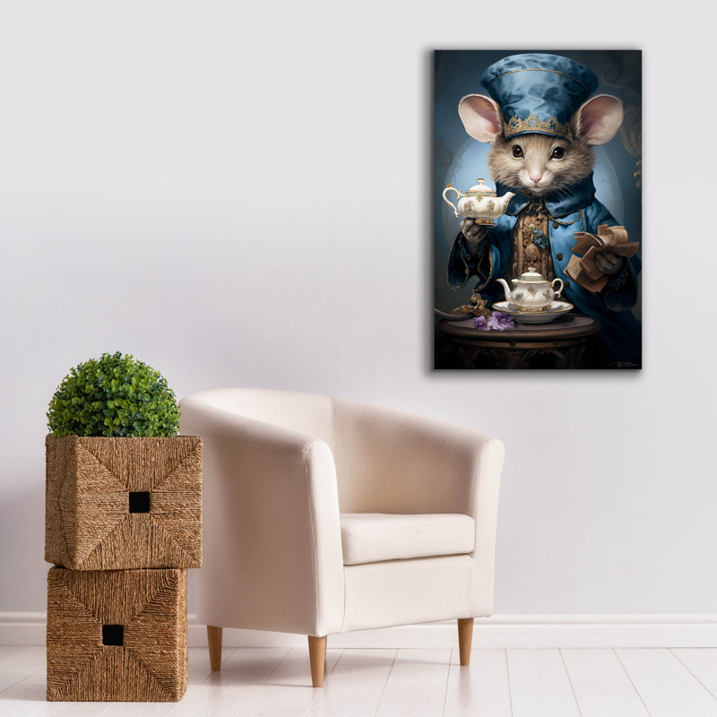 Toile épique «China salesman» par Momart, H 40 po x l 26 po x P 1,5 po