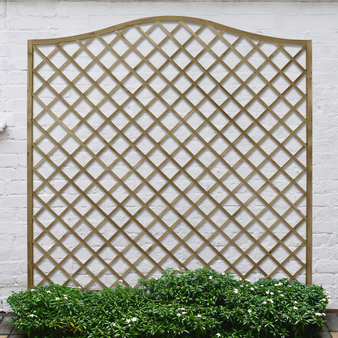 6' x 3' (1.8m x 0.9m) Rail Fence Panel
