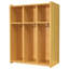 Casier de rangement à 2 sections à 3 niveaux-35730307-87826360