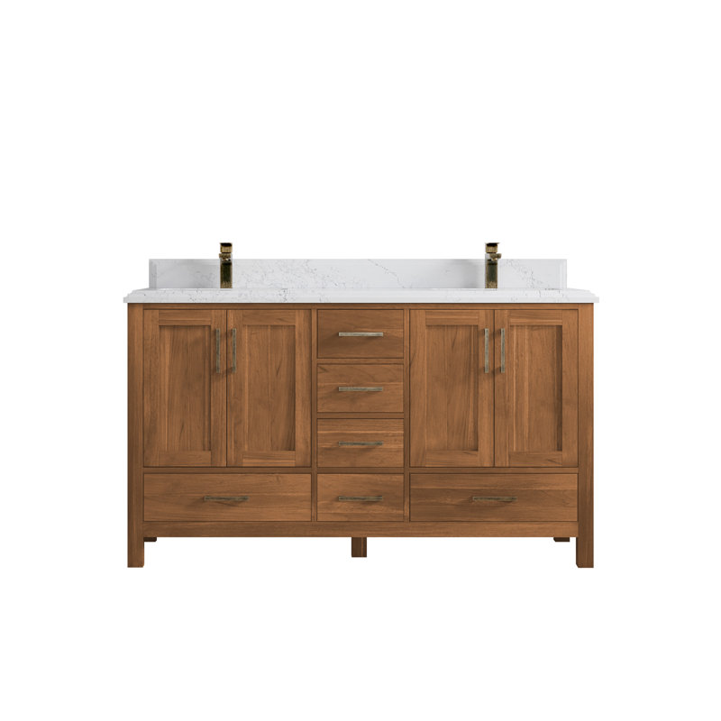Ensemble de meuble-lavabo double 60 po Malibu, Empira